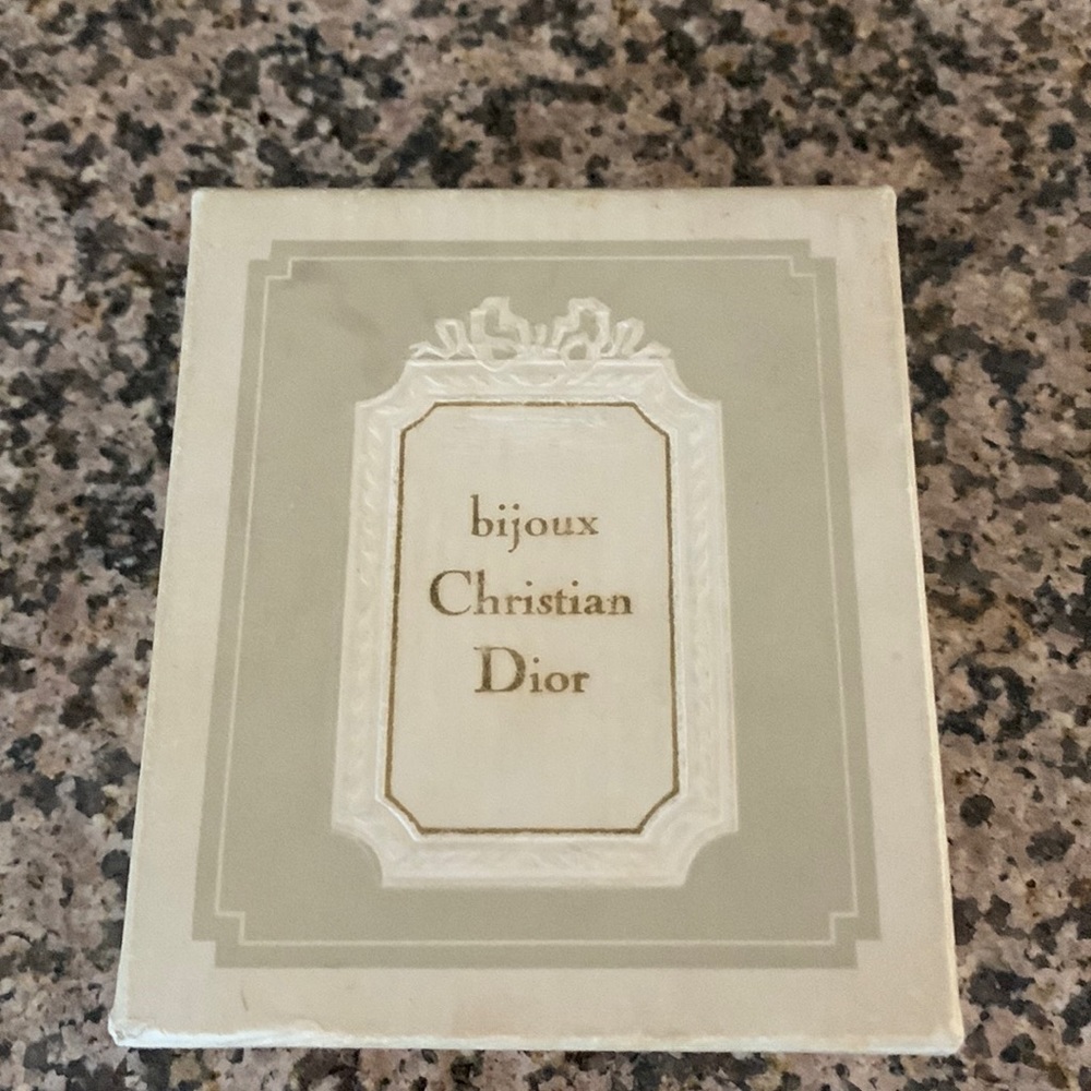 Christian Dior bijoux vintage box